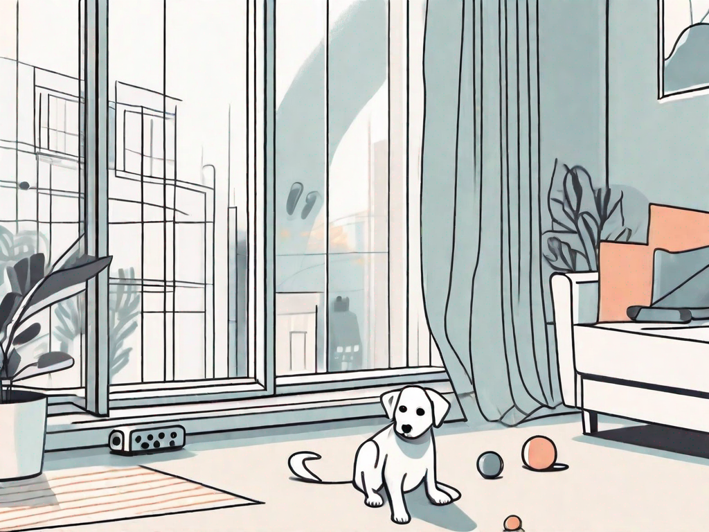 How can I manage my dog's barking when I'm not home?