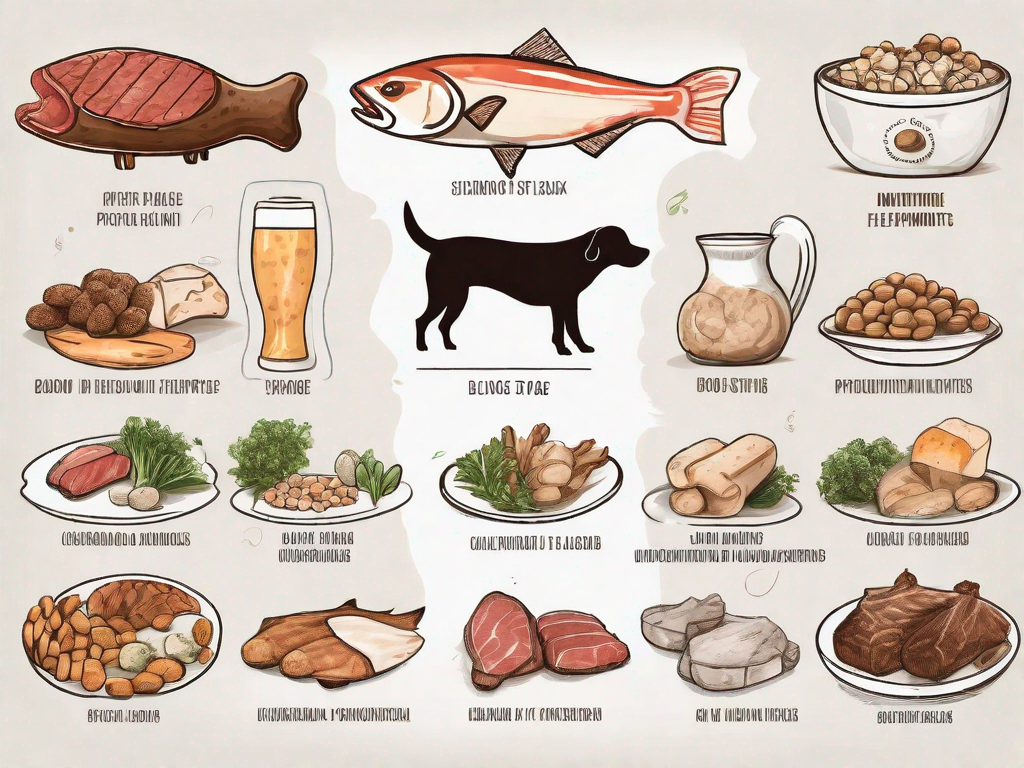 How do nutritional needs change with a dog's life stages?