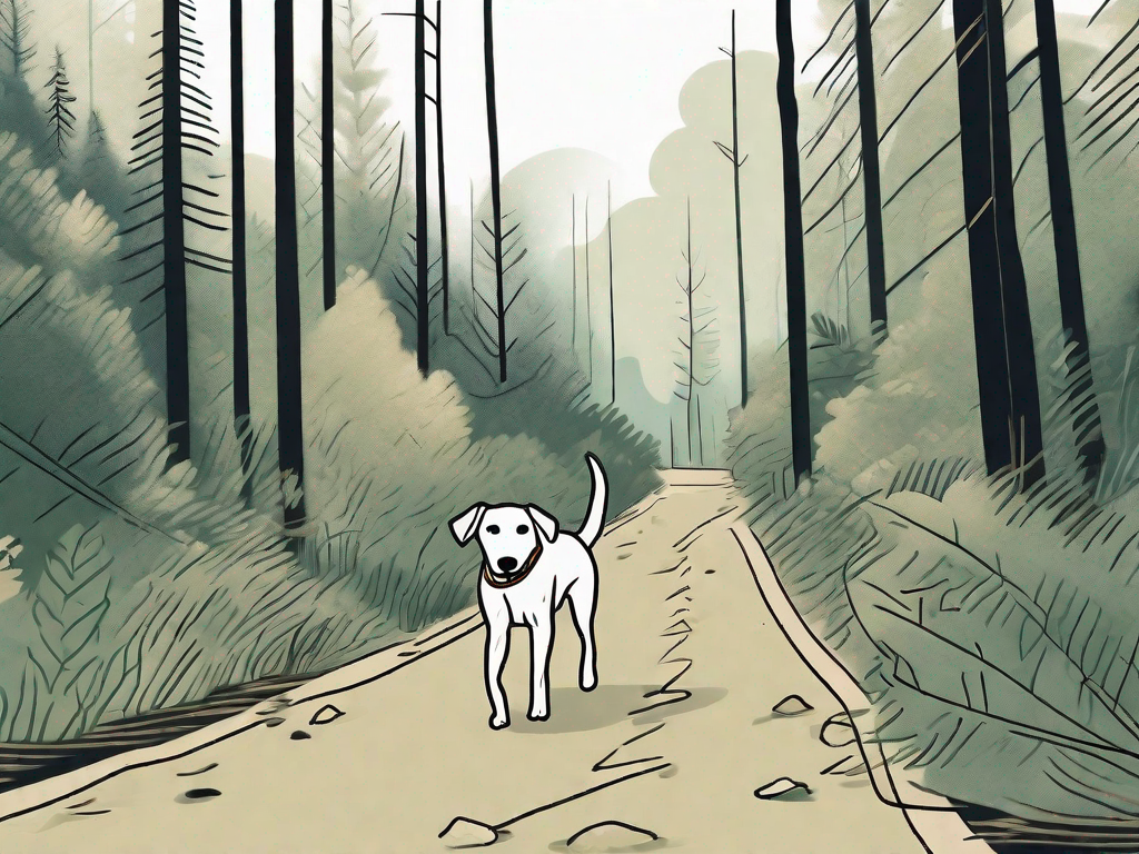 How do I ensure I'm following Leave No Trace principles with my dog?