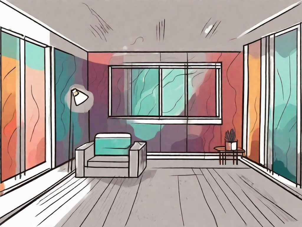 How do I take into account the lighting of a room when choosing colors?