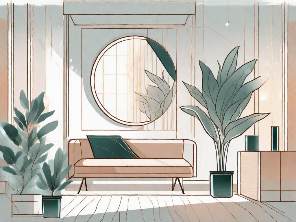 How do mirrors influence energy in Feng Shui?