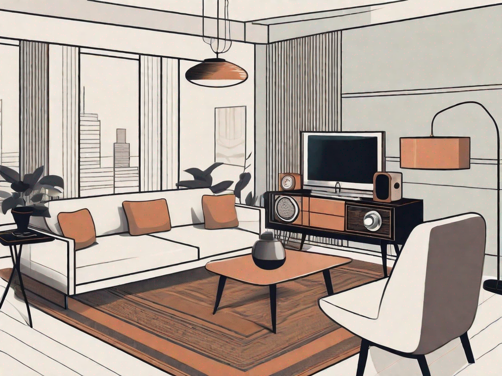 Can modern and retro styles be mixed effectively?