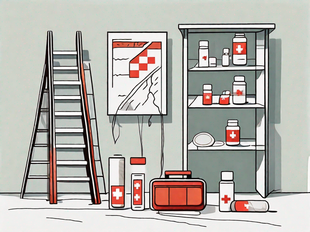 How can I manage pain resulting from a fall?