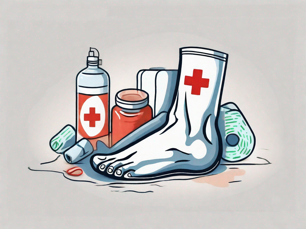 How can I recognize a sprain or a strain after a fall?