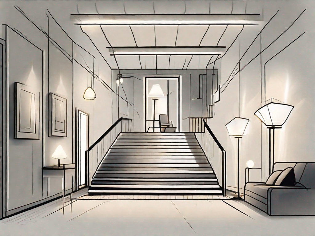 How should lighting be adjusted to minimize fall risk?