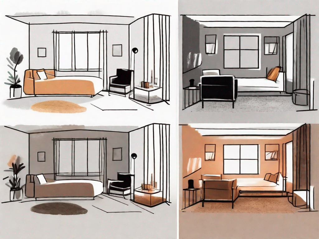 How does room layout influence the perception of coziness?