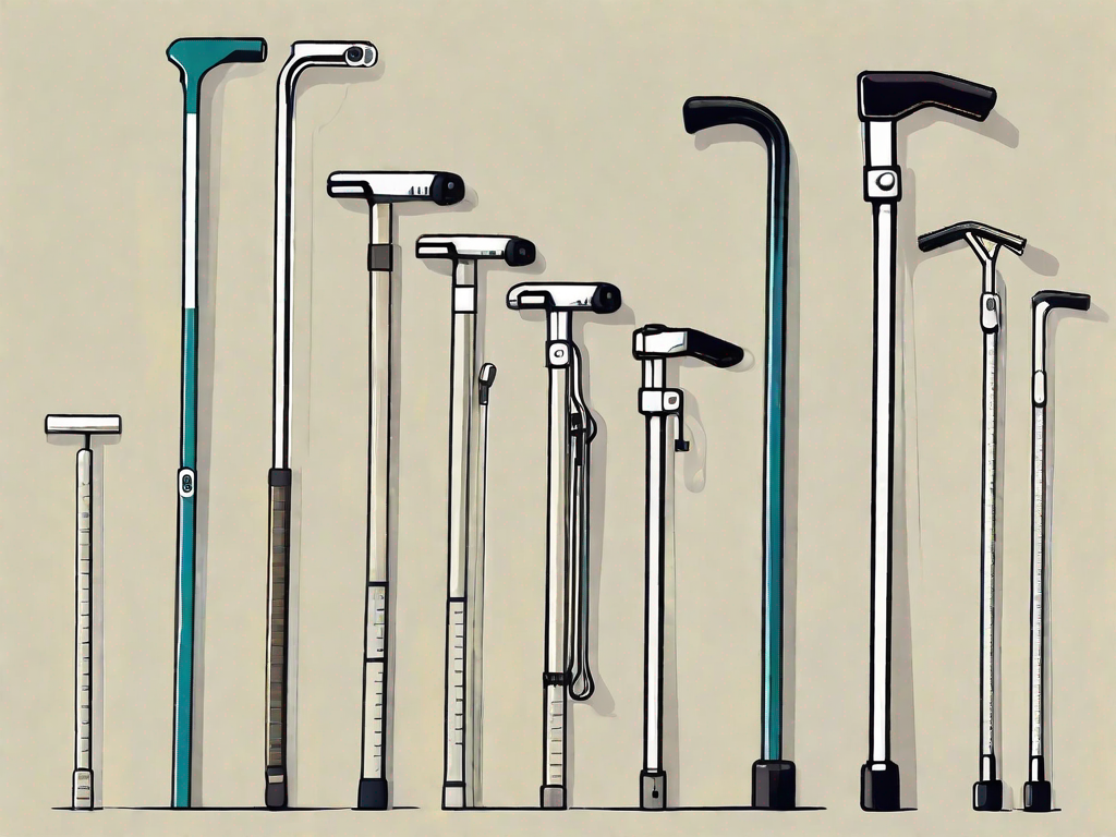 What factors should be considered when adjusting walking aid height?