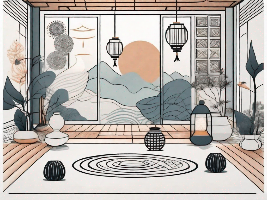 Are there any decor rules or principles associated with certain cultures?