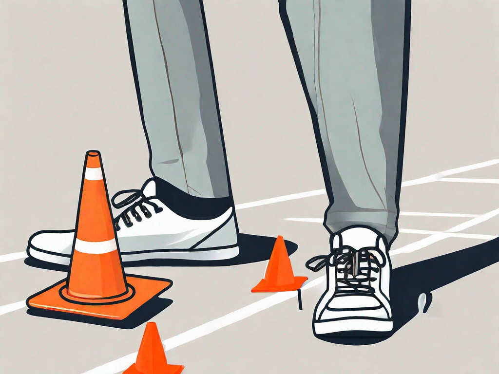 Does lower limb weakness or foot problems correlate with increased falls?