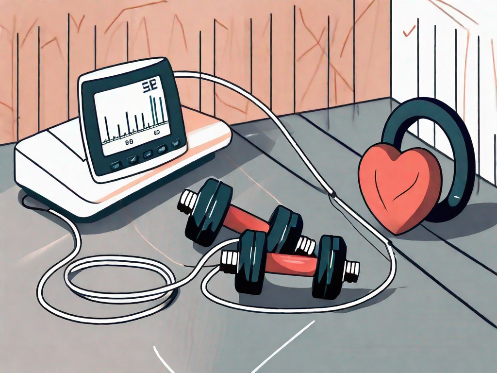 Quick and Effective Lower Body Dumbbell Workout - Boost Your Heart Rate with an Invisible Jump Rope Warm-Up